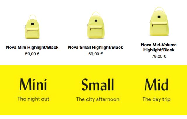 Herschel Supply Backpack Sizing: Cosa Porterai con Te?