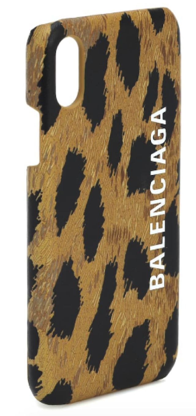 Custodia Stampa Leopardo di Balenciaga