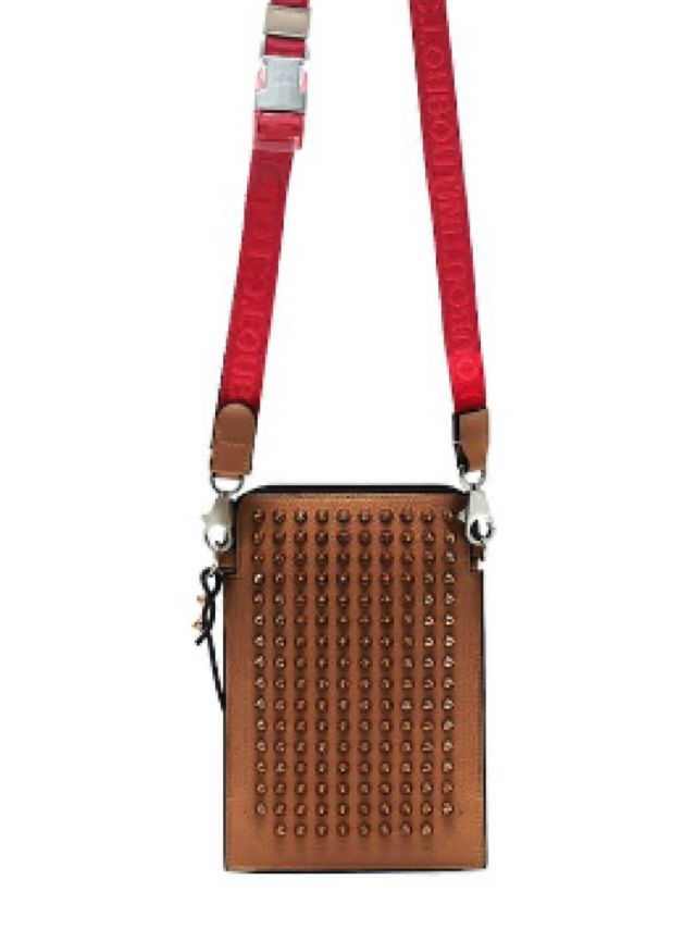 Borsa porta cellulare in pelle di Louboutin