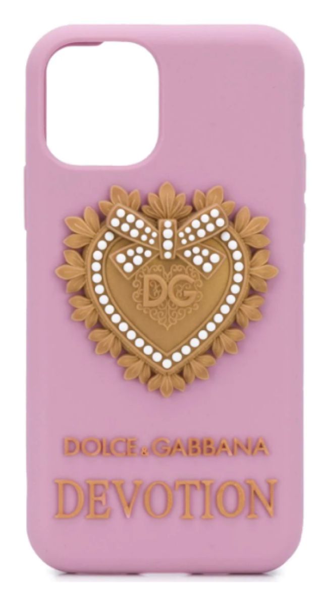 Cover in Silicone per iPhone 11 Pro di Dolce & Gabbana