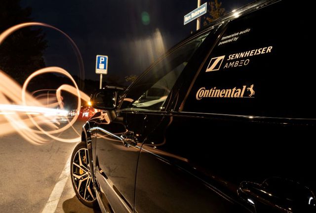 Sennheiser e Continental Rivoluzionano il Futuro del Suono in Auto con un Sistema Audio 3D