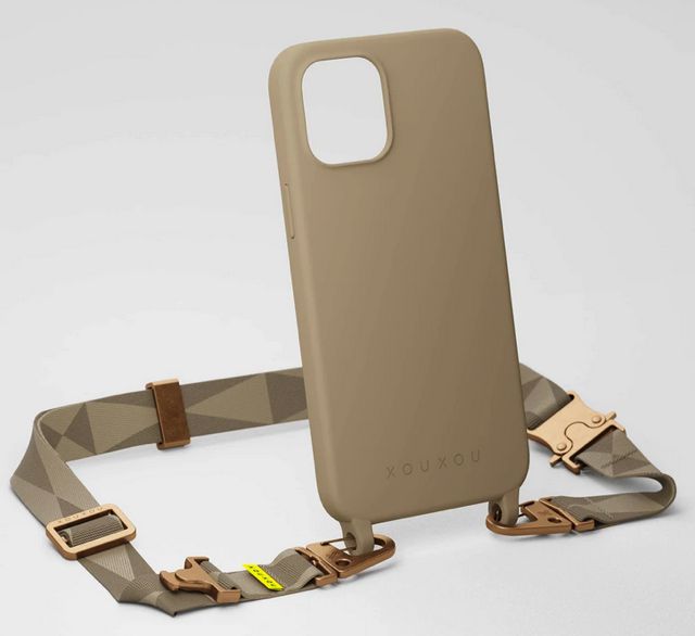 XOUXOU: Taupe Silicone Case + Lanyard [Recensione]