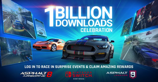Asphalt Supera Il Miliardo Di Download + Asphalt 9 Legends su Xbox