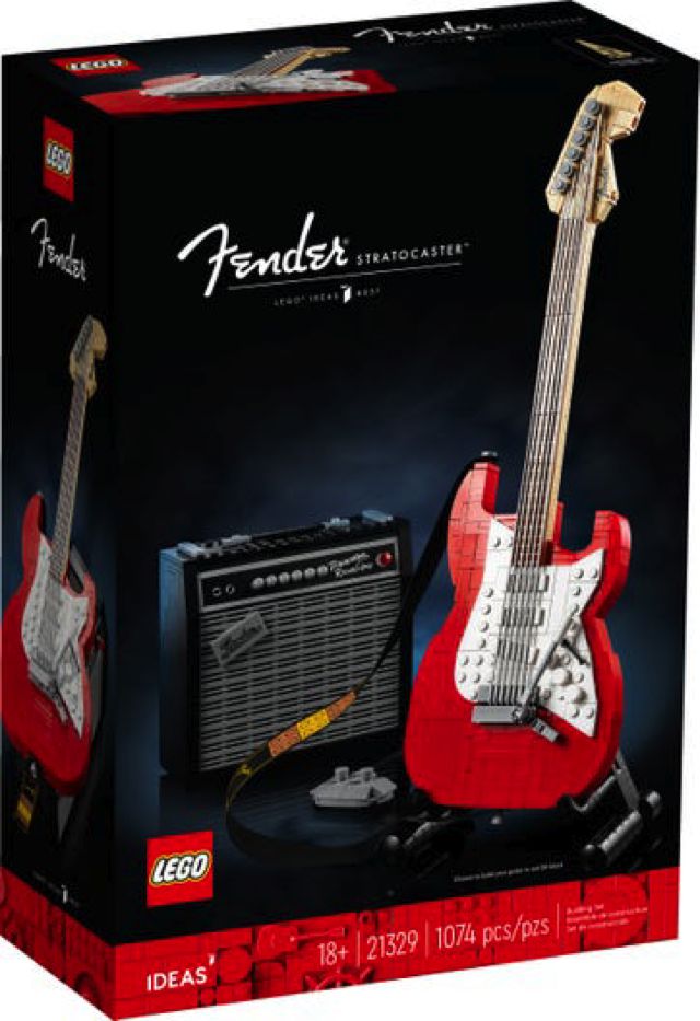 LEGO Annuncia il Set LEGO Ideas Fender Stratocaster Dedicato all’iconica Chitarra Elettrica