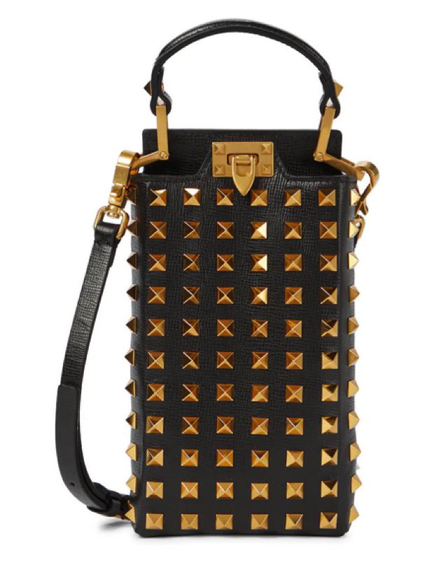 Borsa Porta Cellulare Rockstud Valentino Garavani