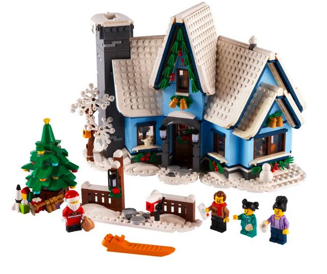 LEGO si Prepara per le Feste Natalizie con il Nuovo set LEGO La Visita di Babbo Natale