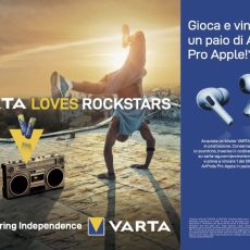 Varta Loves Rockstars: in Palio 50 AirPods Pro Apple