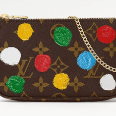 Mini Pochette Accessoires LV per Yayoi Kusama