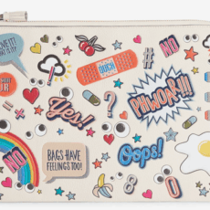Custodia Porta PC All Over Stickers di Anya Hindmarch