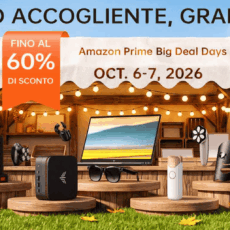 Amazon Prime Big Deal Days: 6-7 Ottobre 2026